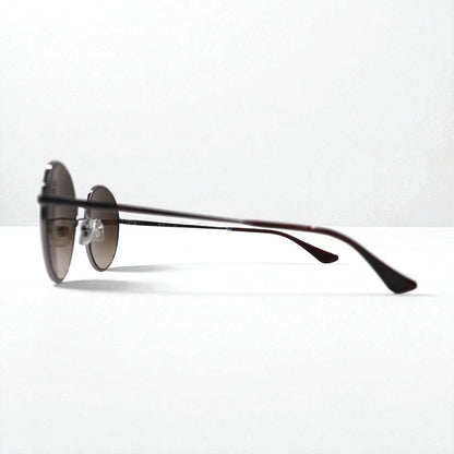 Ray-Ban ボストン サングラス シルバー メタルフレーム ラウンド グラデーション RB3612D 004/13 56-19 125 3N