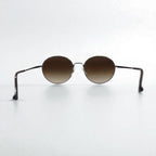 Ray-Ban Boston Sunglasses, Silver Metal Frame, Round Gradient, RB3612D 004/13 56-19 125 3N