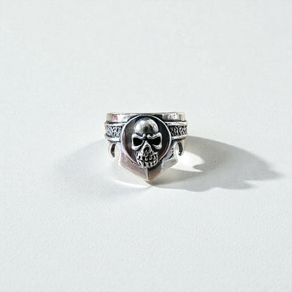Vintage Silver Skull Ring スカル リング 指輪 18号 シルバー SILVER 925 パンク ロック