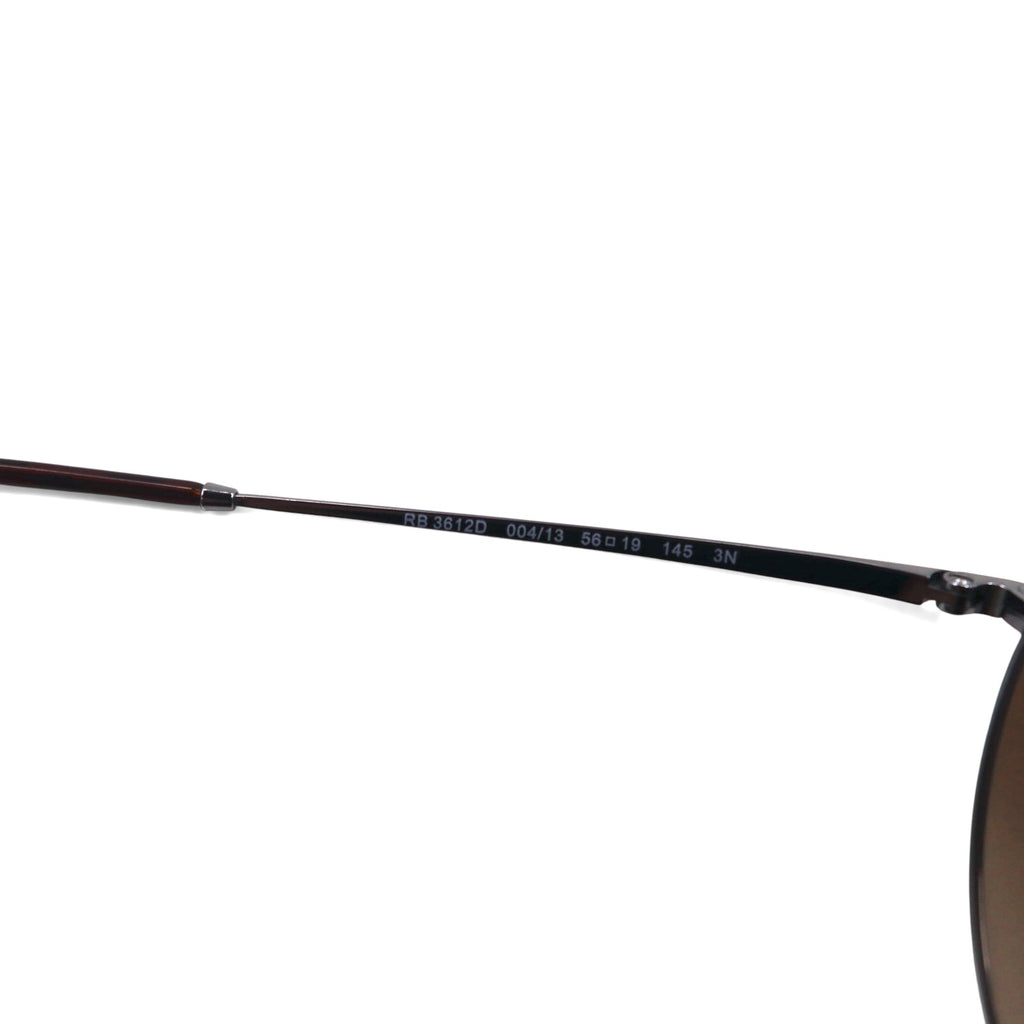 Ray-Ban Boston Sunglasses, Silver Metal Frame, Round Gradient, RB3612D 004/13 56-19 125 3N