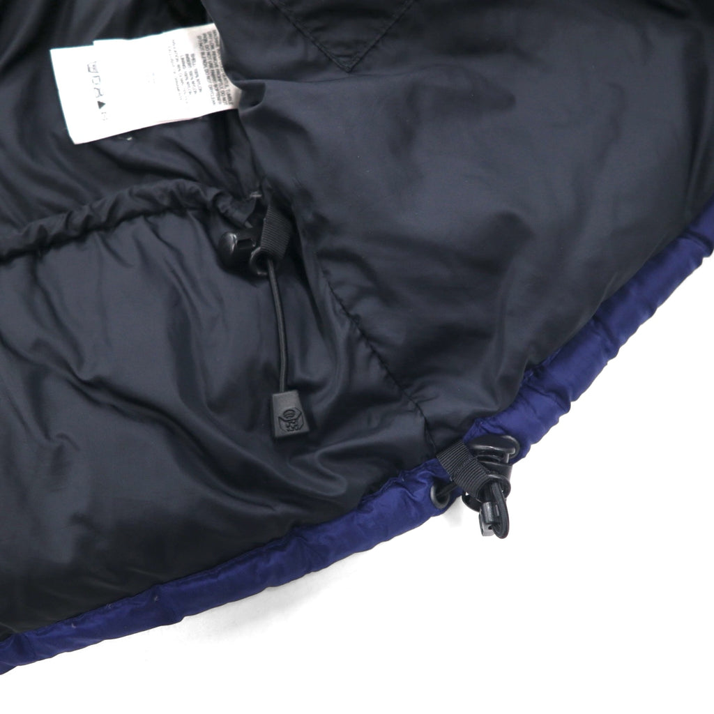 MOUNTAIN HARDWEAR サブゼロフーデッド ダウンジャケット L ネイビー SUB ZERO SL PARKA Conduit フード着脱 OM0587
