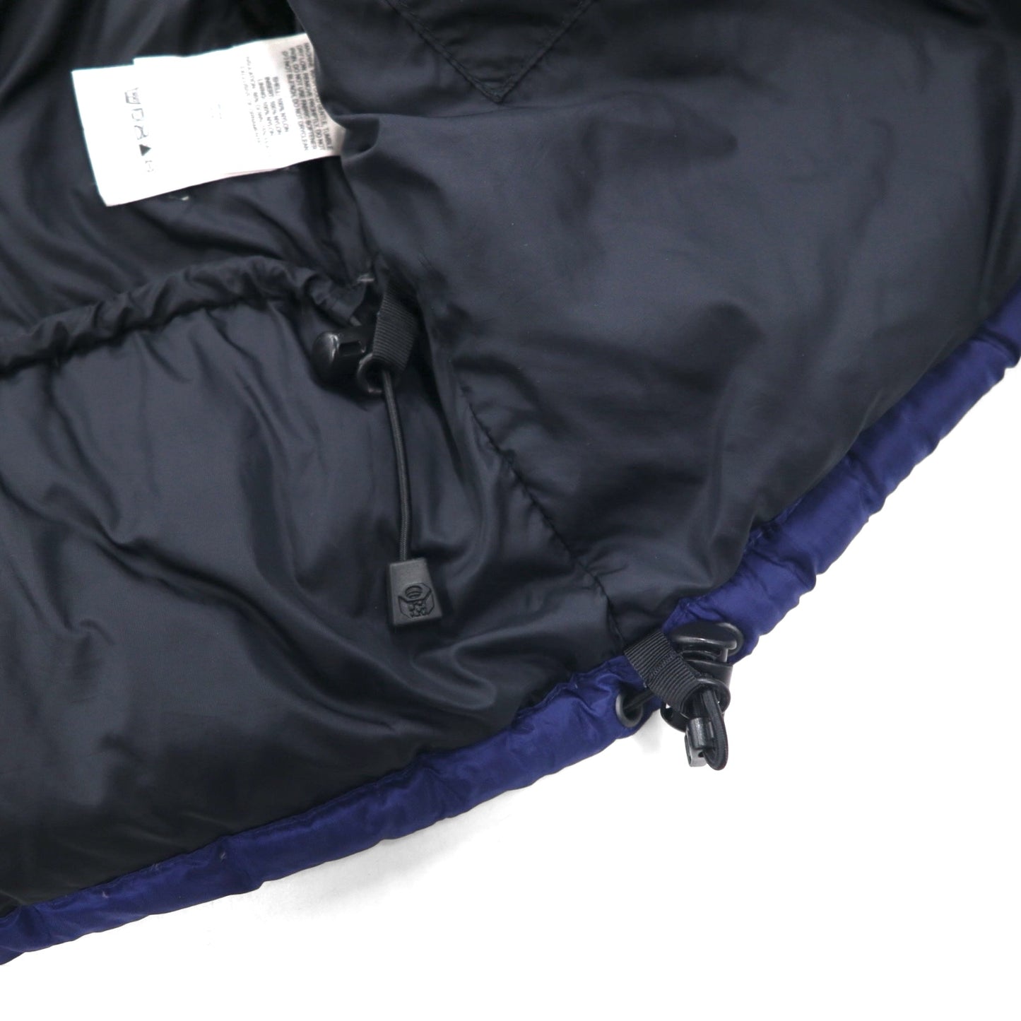 MOUNTAIN HARDWEAR サブゼロフーデッド ダウンジャケット L ネイビー SUB ZERO SL PARKA Conduit フード着脱 OM0587