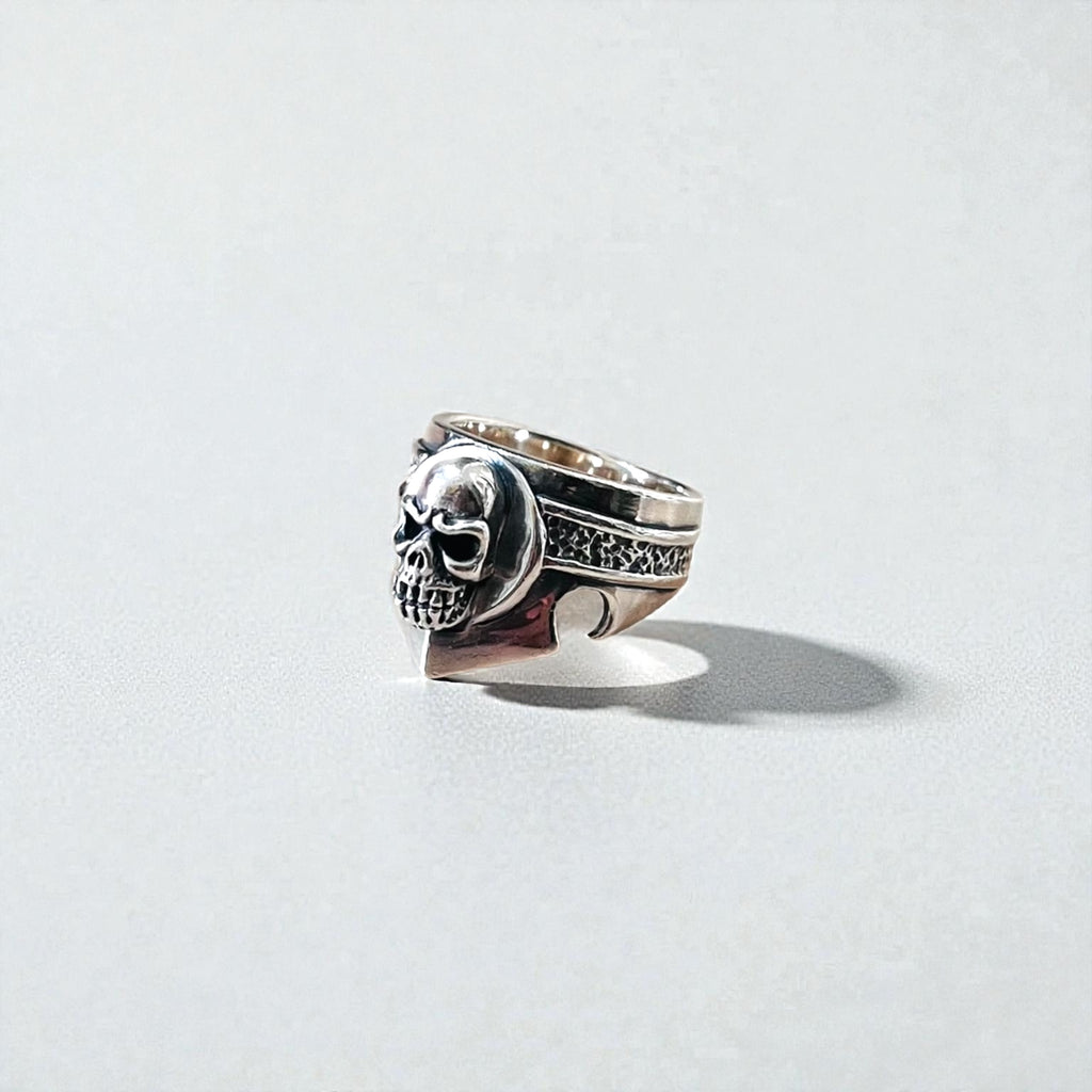 Vintage Silver Skull Ring スカル リング 指輪 18号 シルバー SILVER 925 パンク ロック