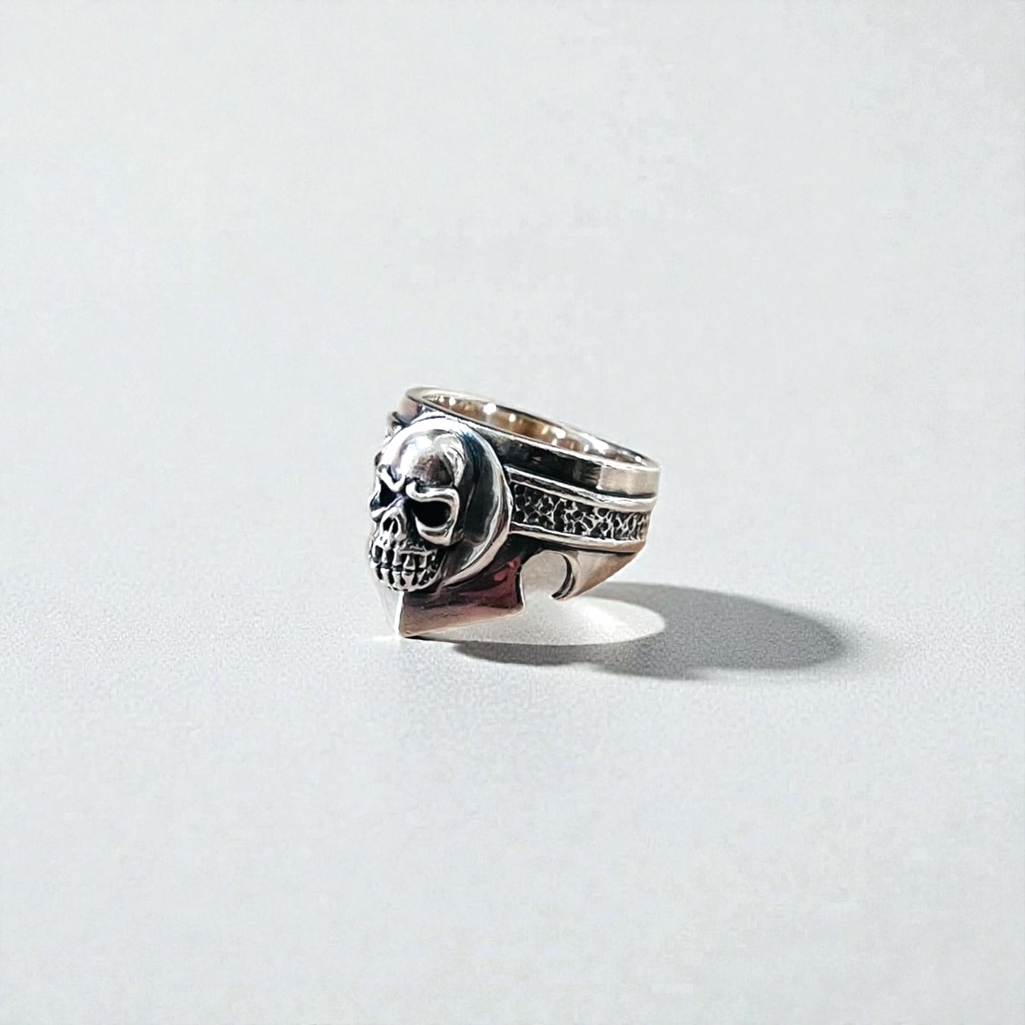 Vintage Silver Skull Ring スカル リング 指輪 18号 シルバー SILVER 925 パンク ロック