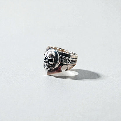 Vintage Silver Skull Ring スカル リング 指輪 18号 シルバー SILVER 925 パンク ロック