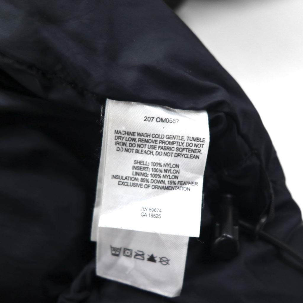 MOUNTAIN HARDWEAR サブゼロフーデッド ダウンジャケット L ネイビー SUB ZERO SL PARKA Conduit フード着脱 OM0587