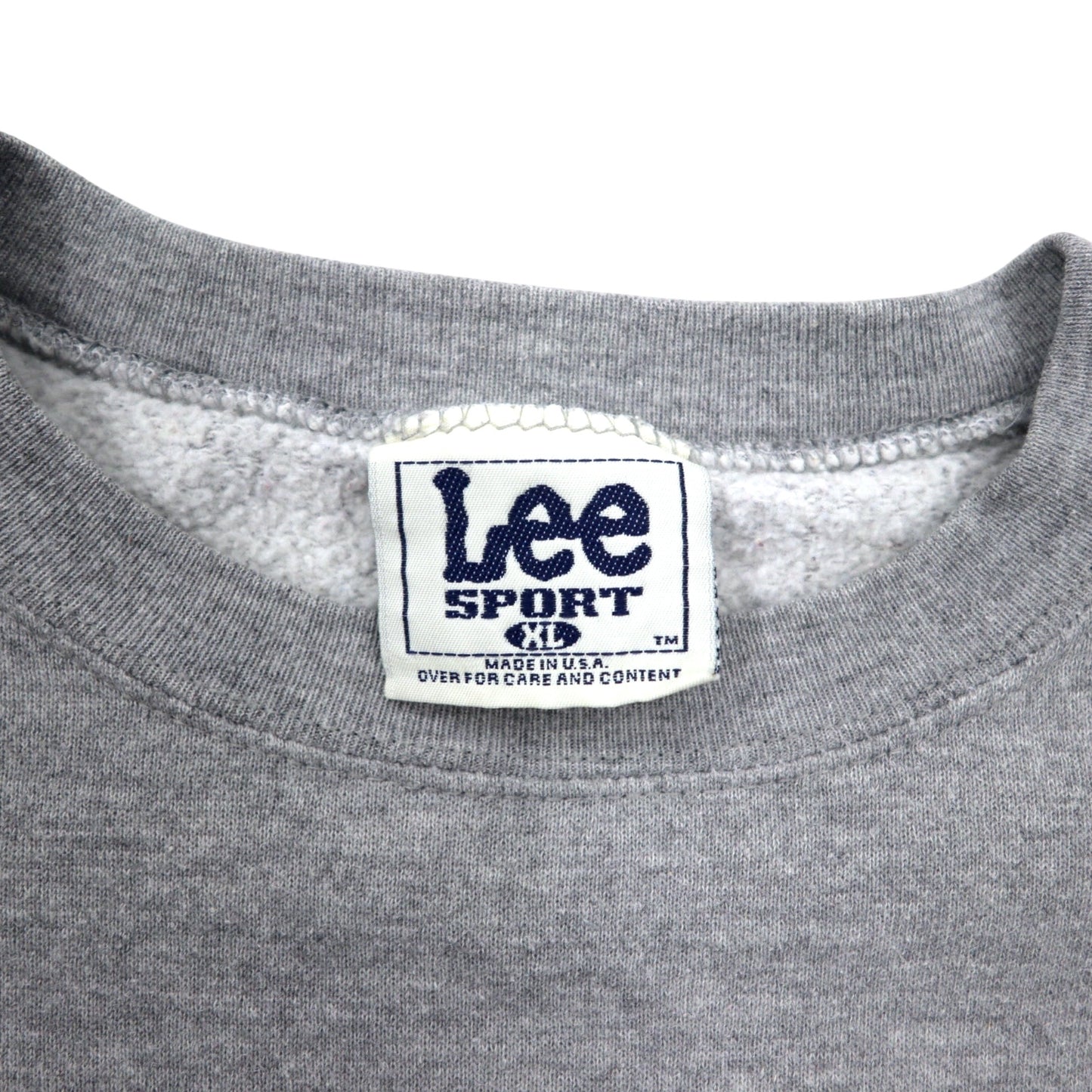 LEE SPORT 90年代 USA製 NFL プリント スウェット XL グレー コットン DALLAS COWBOYS