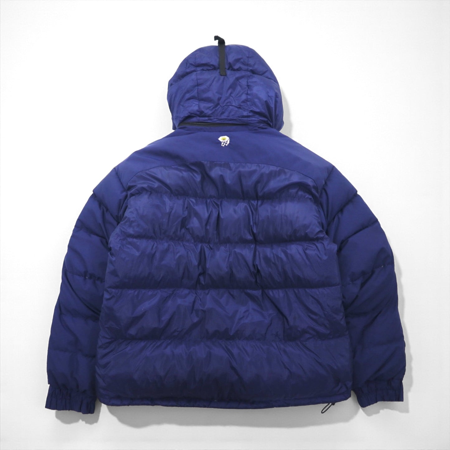 MOUNTAIN HARDWEAR サブゼロフーデッド ダウンジャケット L ネイビー SUB ZERO SL PARKA Conduit フード着脱 OM0587