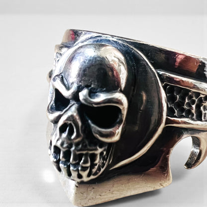 Vintage Silver Skull Ring スカル リング 指輪 18号 シルバー SILVER 925 パンク ロック