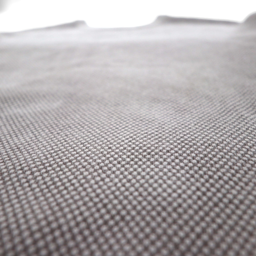 crepuscule モスステッチ プルオーバー ニット セーター 鹿の子 M グレー MOSS STITCH P/O ビッグサイズ 1803-001 日本製