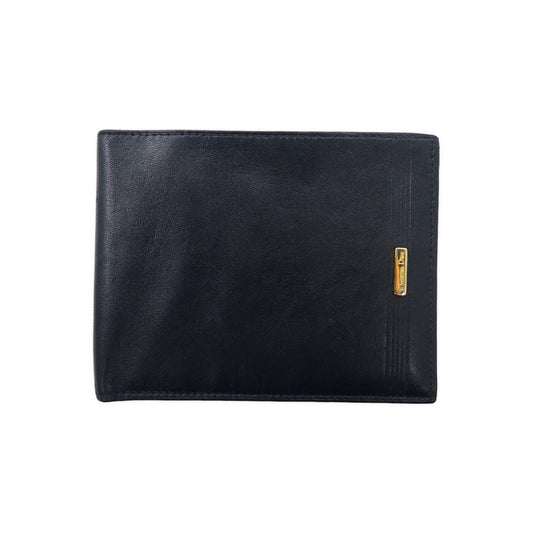 Christian Dior オールド 二つ折り財布 札入れ カードケース ブラック レザー