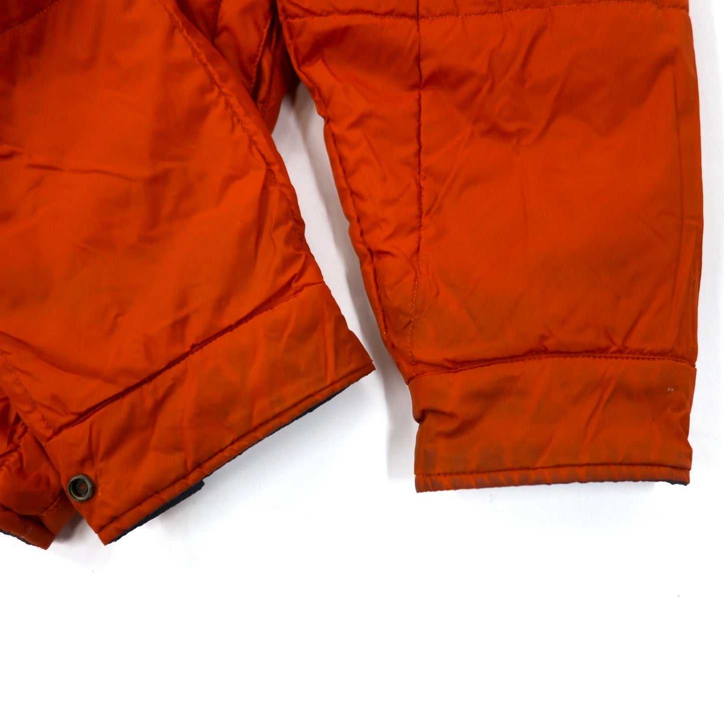 NAUTICA リバーシブル インサレーション キルティングジャケット 中綿 L グレー オレンジ ナイロン THERMOLITE ACTIVE