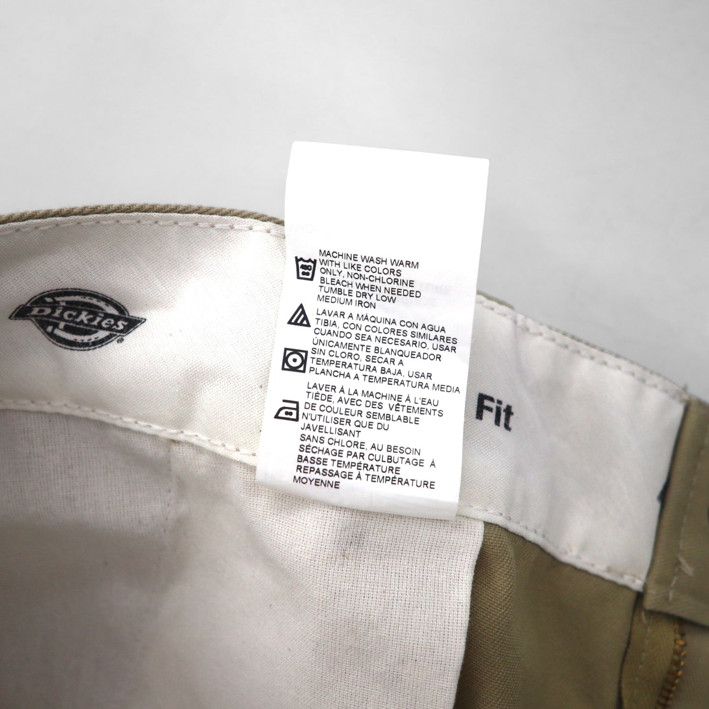 Dickies ルーズフィット Loose Fit チノ カーゴ ショートパンツ ハーフパンツ XL ベージュ WR888DS ニカラグア製