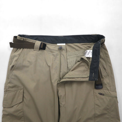 Columbia 2-Way Convertible Cargo Pants, Size L, Omni-Shade Waterproof Ripstop Silver Ridge Convertible Pants