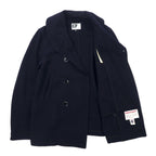 Engineered Garments USA Made Oversized Melton Peacoat XS Navy Wool