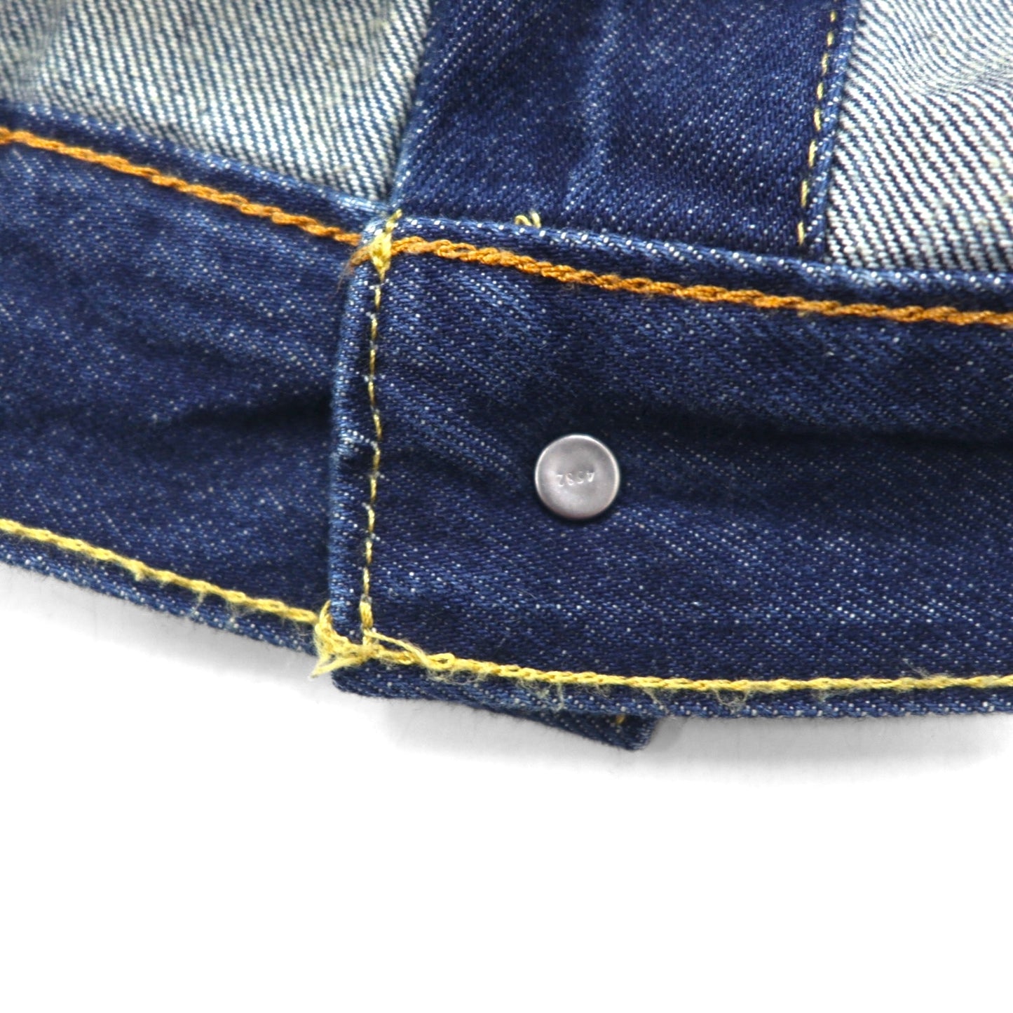 Levi's PREMIUM ビッグE 大戦モデル 1stタイプ デニムジャケット Gジャン M インディゴ TYPE 1 TRUCKER JACKET A3147 シンチバック ダブルプリーツ リラックスフィット