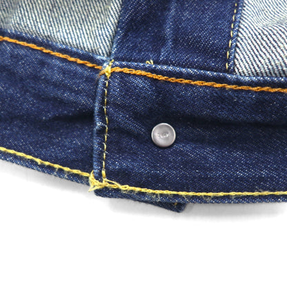 Levi's PREMIUM ビッグE 大戦モデル 1stタイプ デニムジャケット Gジャン M インディゴ TYPE 1 TRUCKER JACKET A3147 シンチバック ダブルプリーツ リラックスフィット