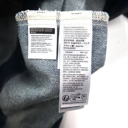 Levi's PREMIUM ビッグE 大戦モデル 1stタイプ デニムジャケット Gジャン M インディゴ TYPE 1 TRUCKER JACKET A3147 シンチバック ダブルプリーツ リラックスフィット