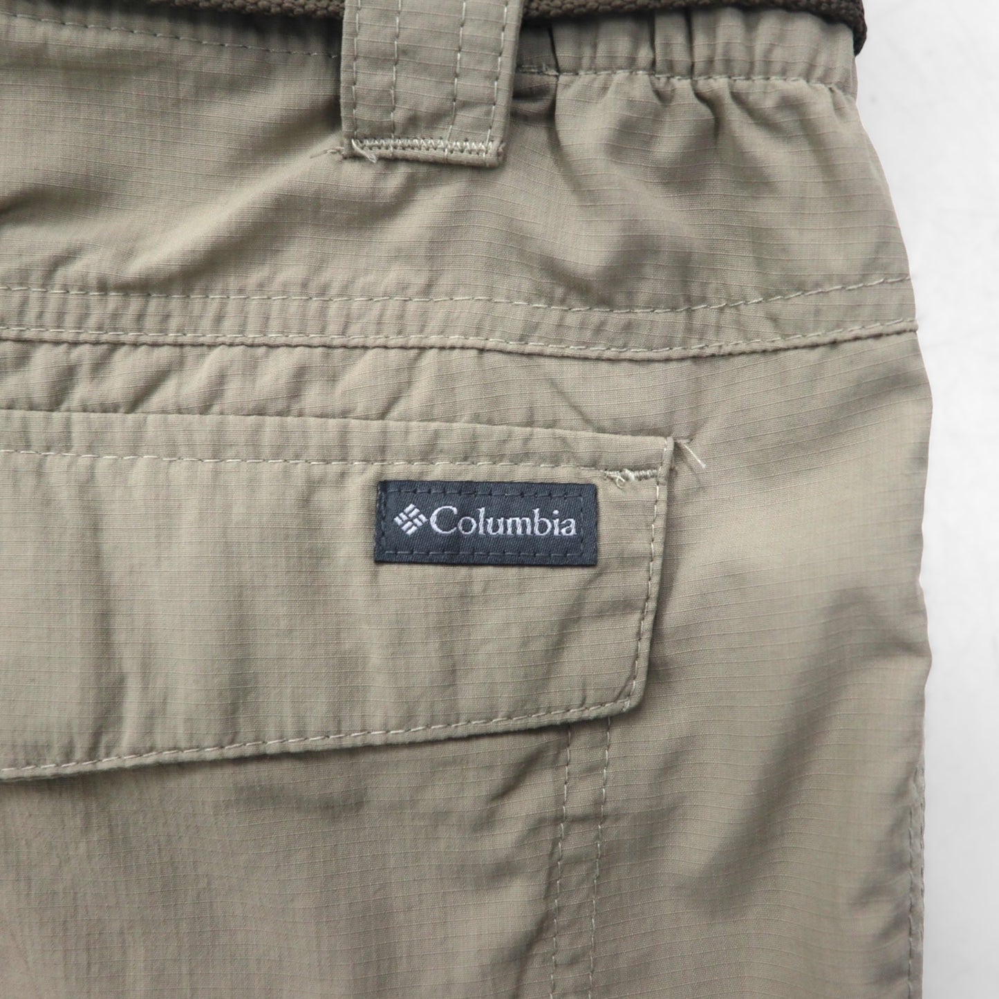 Columbia 2-Way Convertible Cargo Pants, Size L, Omni-Shade Waterproof Ripstop Silver Ridge Convertible Pants