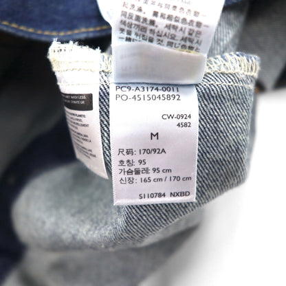 Levi's PREMIUM ビッグE 大戦モデル 1stタイプ デニムジャケット Gジャン M インディゴ TYPE 1 TRUCKER JACKET A3147 シンチバック ダブルプリーツ リラックスフィット