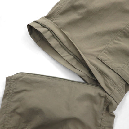 Columbia 2-Way Convertible Cargo Pants, Size L, Omni-Shade Waterproof Ripstop Silver Ridge Convertible Pants