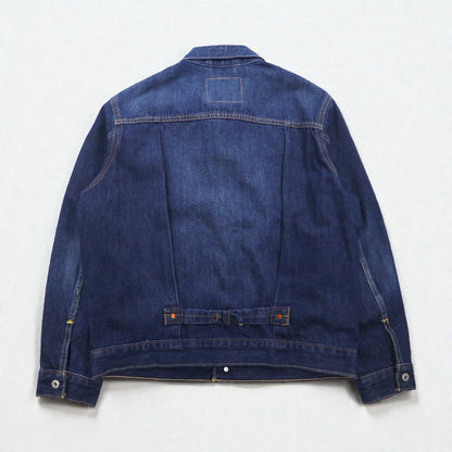 Levi's PREMIUM ビッグE 大戦モデル 1stタイプ デニムジャケット Gジャン M インディゴ TYPE 1 TRUCKER JACKET A3147 シンチバック ダブルプリーツ リラックスフィット