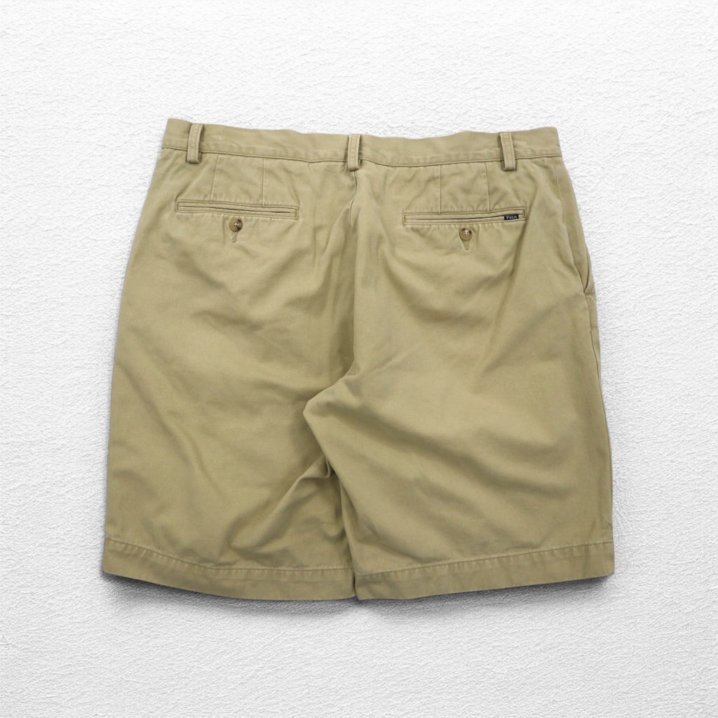 POLO RALPH LAUREN ポロチノ クラシックフィット ショートパンツ L ベージュ コットン