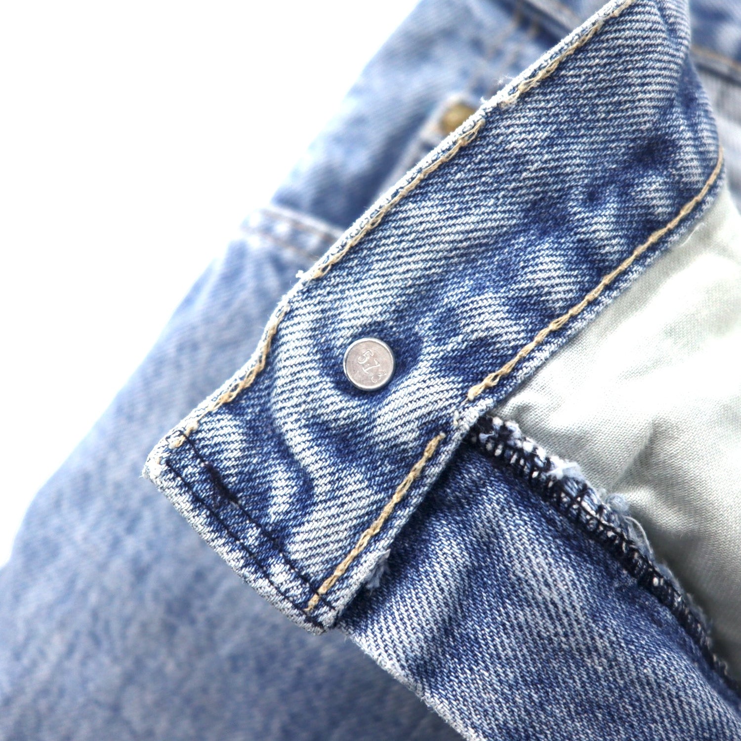 Levi's USA MADE 80's High Rise Tapered Jeans Denim Pants 11 Blue 