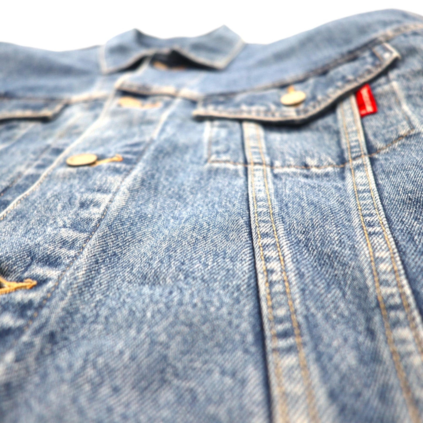 Wrangler 90年代 日本製 デニムジャケット Gジャン L インディゴ M4900-00 短丈