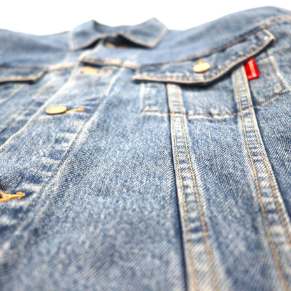 Wrangler 90年代 日本製 デニムジャケット Gジャン L インディゴ M4900-00 短丈