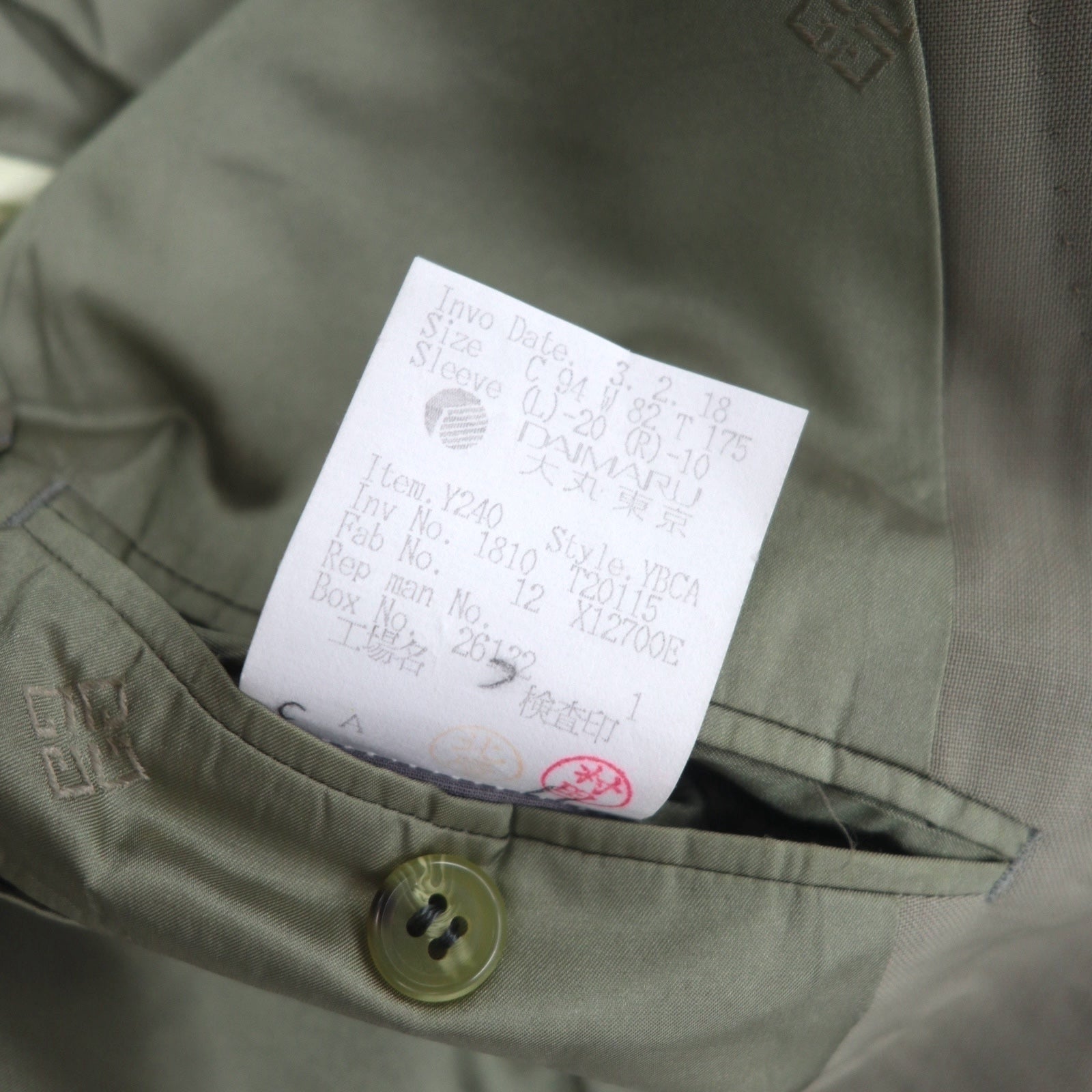 GIVENCHY 80年代 オールド ダブル テーラードジャケット ブレザー M ベージュ ウール メタルボタン 日本製