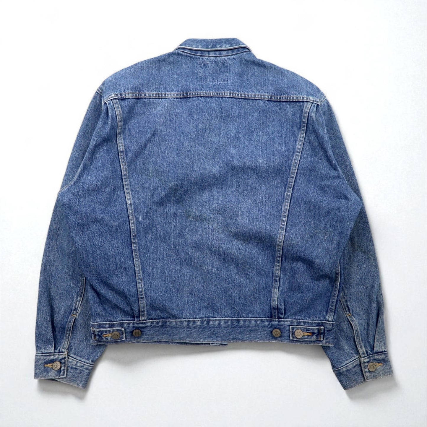Wrangler 90年代 日本製 デニムジャケット Gジャン L インディゴ M4900-00 短丈