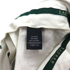 LAUREN RALPH LAUREN 90年代 2タック ワイド チノパンツ ワークパンツ L ベージュ プリーツ ダブルカフス