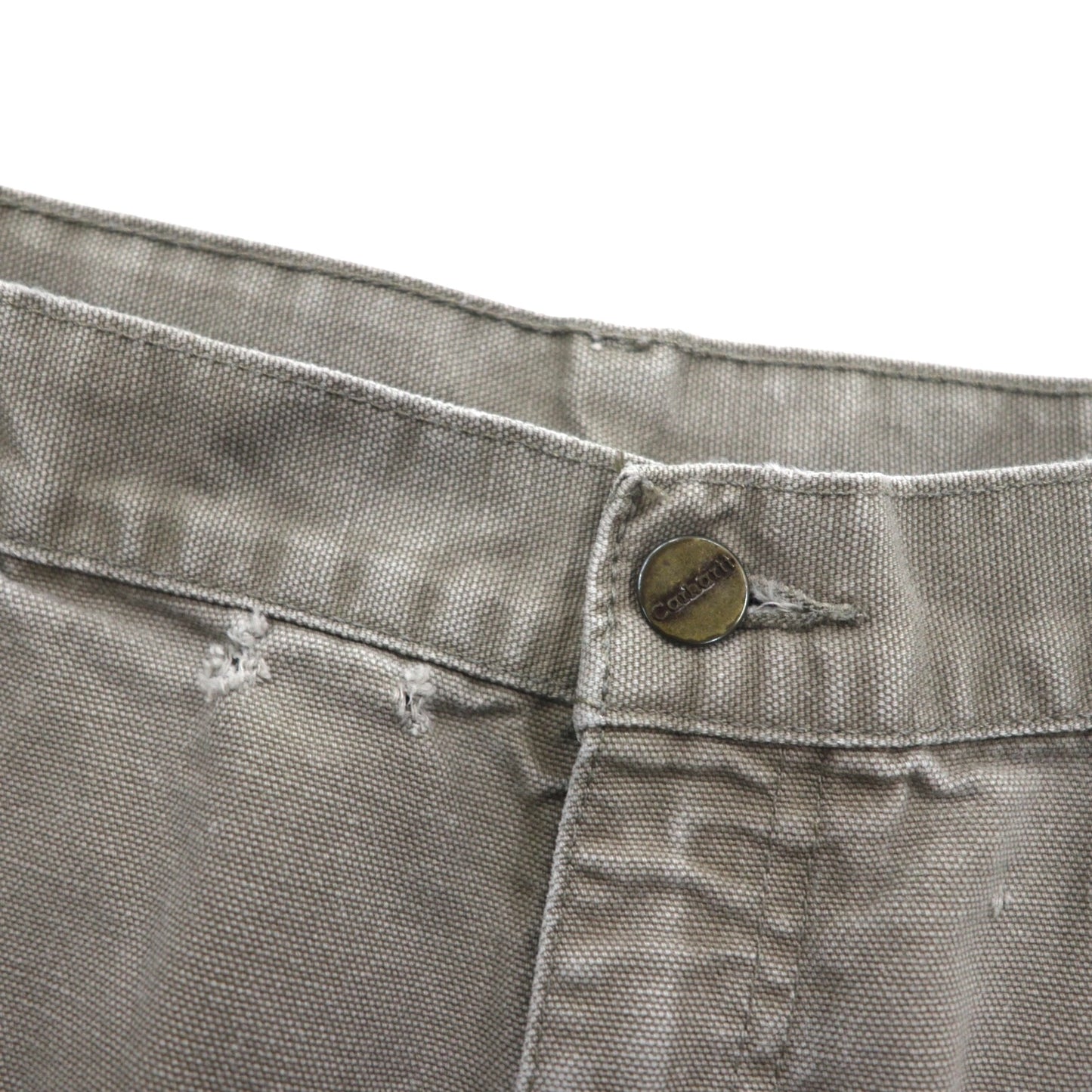 carhartt ウォッシュド ダック ペインターパンツ XL ベージュ コットン B11DES