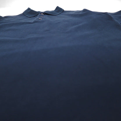 NIKE Dri-Fit Polo Shirt, Medium, Navy, Cotton, Pique, TIGER WOODS, Swoosh