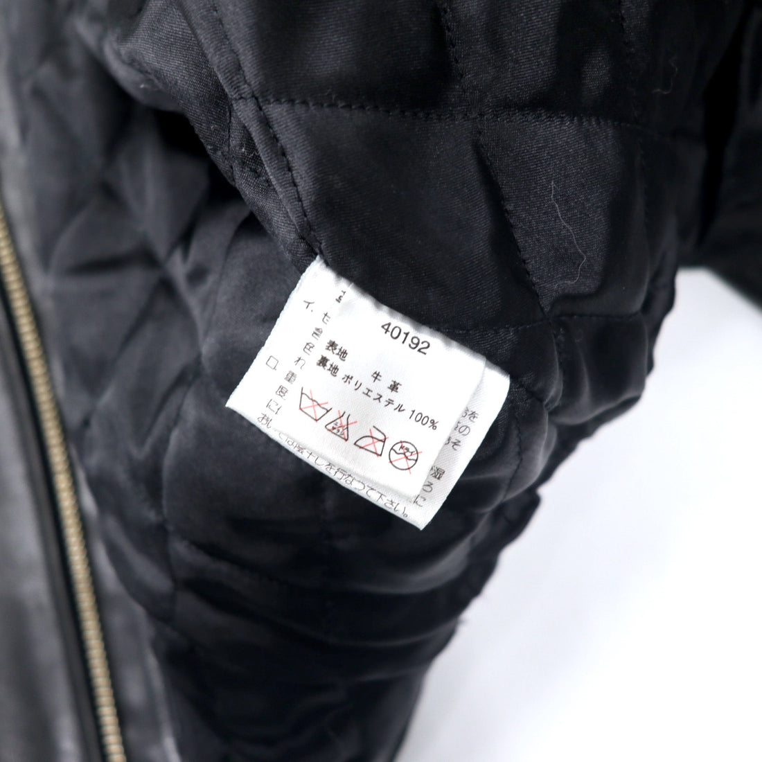 HARLEY DAVIDSON Single Riders Leather Jacket M Black Cowhide Quilted Liner 40192
