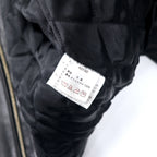 HARLEY DAVIDSON Single Riders Leather Jacket M Black Cowhide Quilted Liner 40192