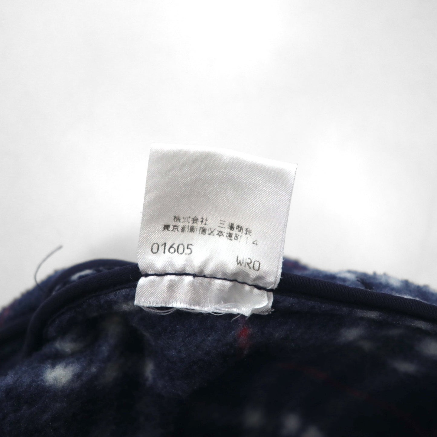 BURBERRY ノバチェック フルジップ フリースジャケット L ネイビー ドローコード