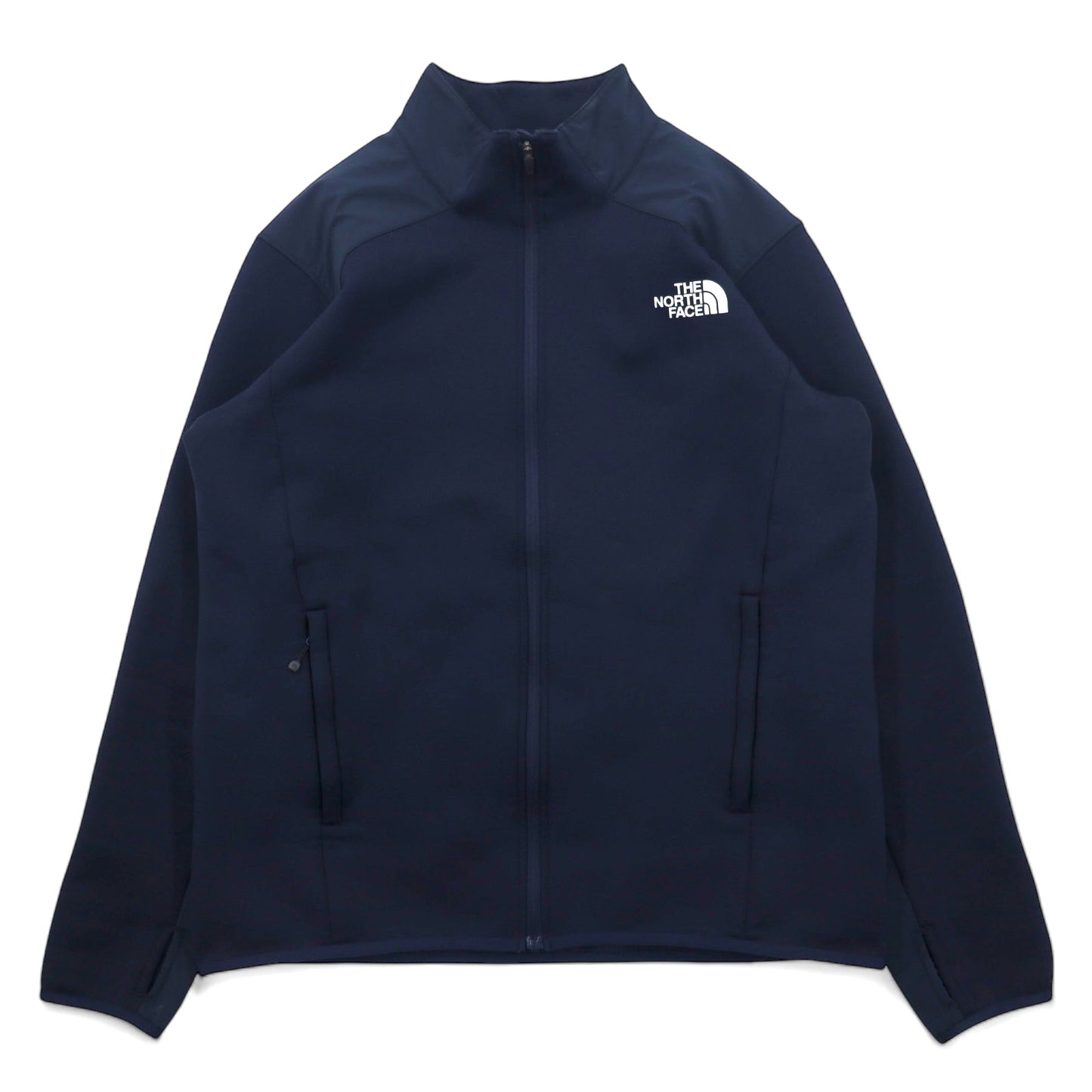 THE NORTH FACE バーサアクティブジャケット フリースジャケット L ネイビー ナイロン NEVER STOP EXPLORING ロゴプリント NL71973