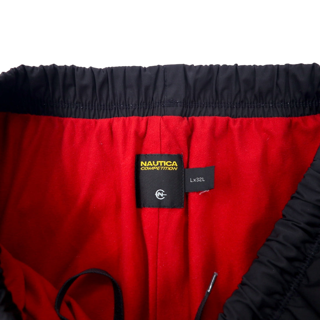 NAUTICA COMPETITION 00s Shell Track Pants L Black Polyester