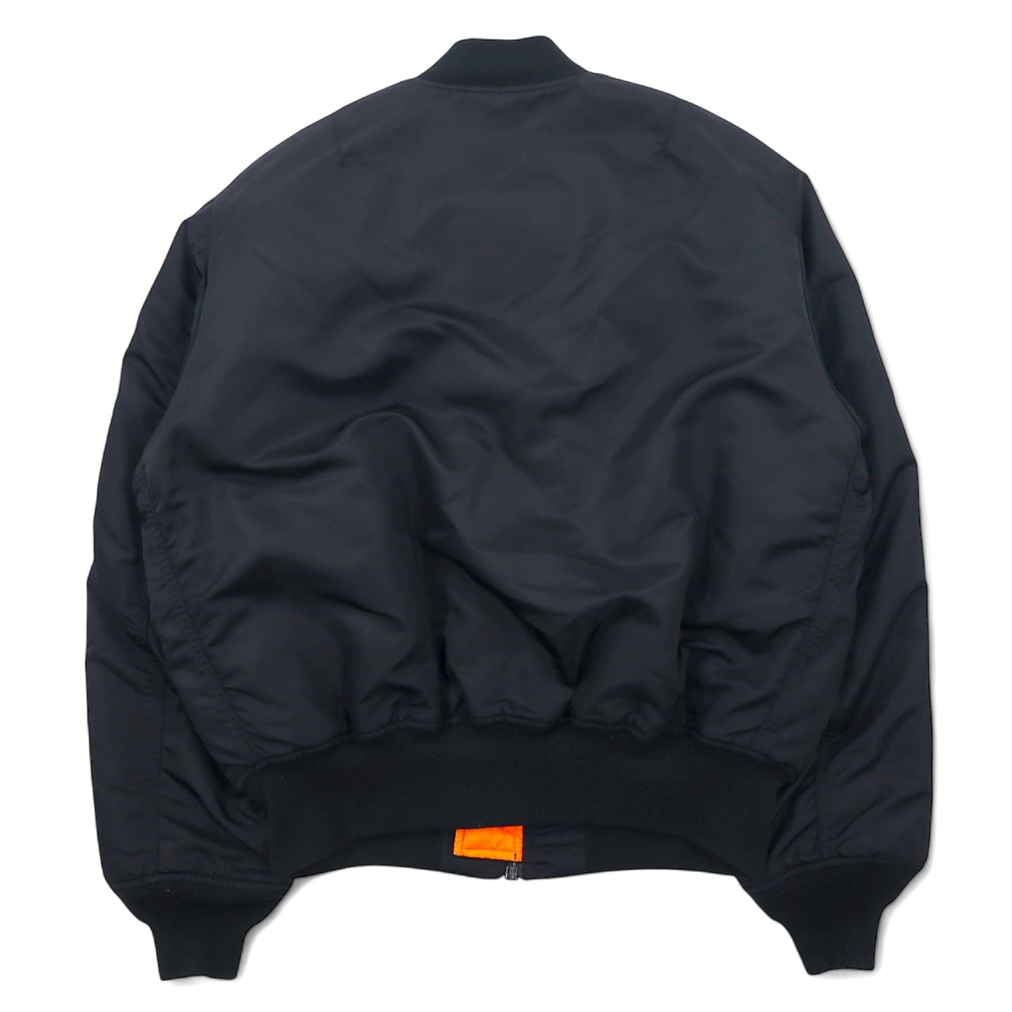 ALPHA INDUSTRIES リバーシブル MA-1 フライトジャケット L ブラック ナイロン 0615-00-573-8835