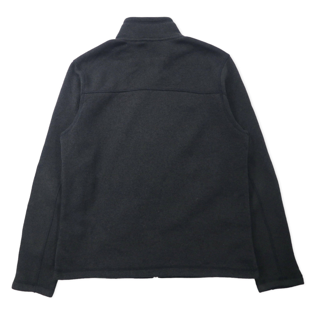 THE NORTH FACE Full Zip Fleece Jacket L Gray Polyester Logo Embroidery