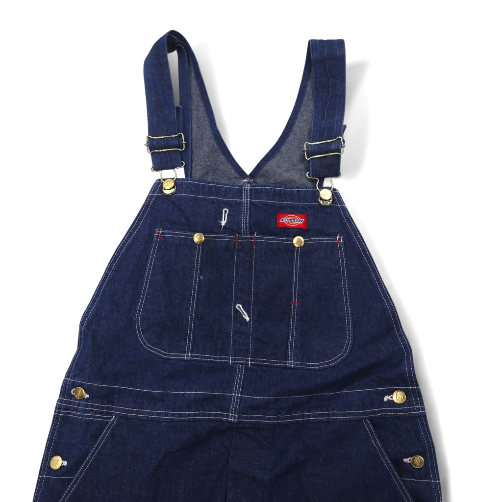 Dickies 90s USA Made Denim Painter Overalls XL Indigo Blue