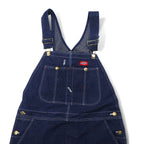 Dickies 90s USA Made Denim Painter Overalls XL Indigo Blue
