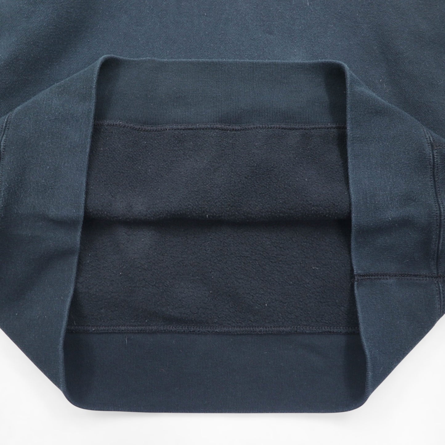 Polo Ralph Lauren 90s Reverse Weave Pullover Hoodie, Size XL, Black, with Embroidered Emblem Logo