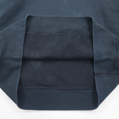 Polo Ralph Lauren 90s Reverse Weave Pullover Hoodie, Size XL, Black, with Embroidered Emblem Logo