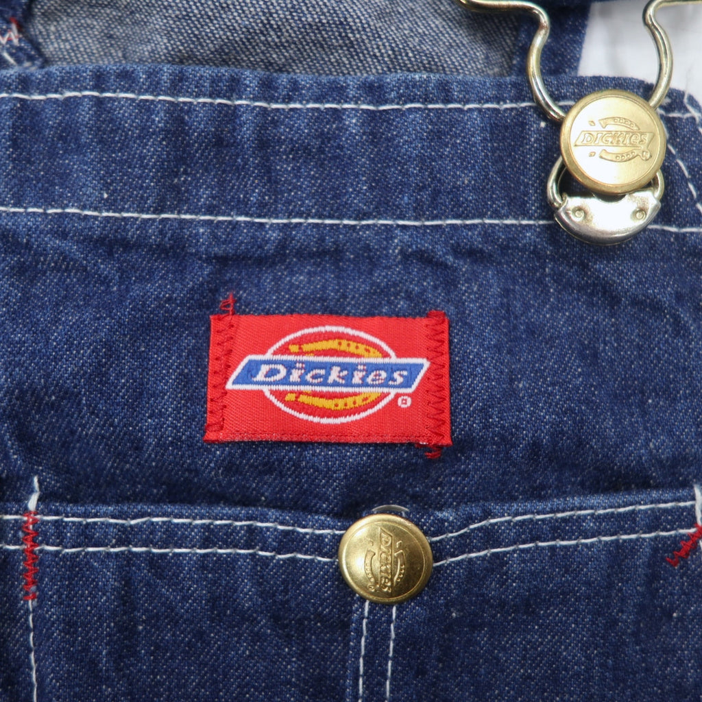 Dickies 90s USA Made Denim Painter Overalls XL Indigo Blue