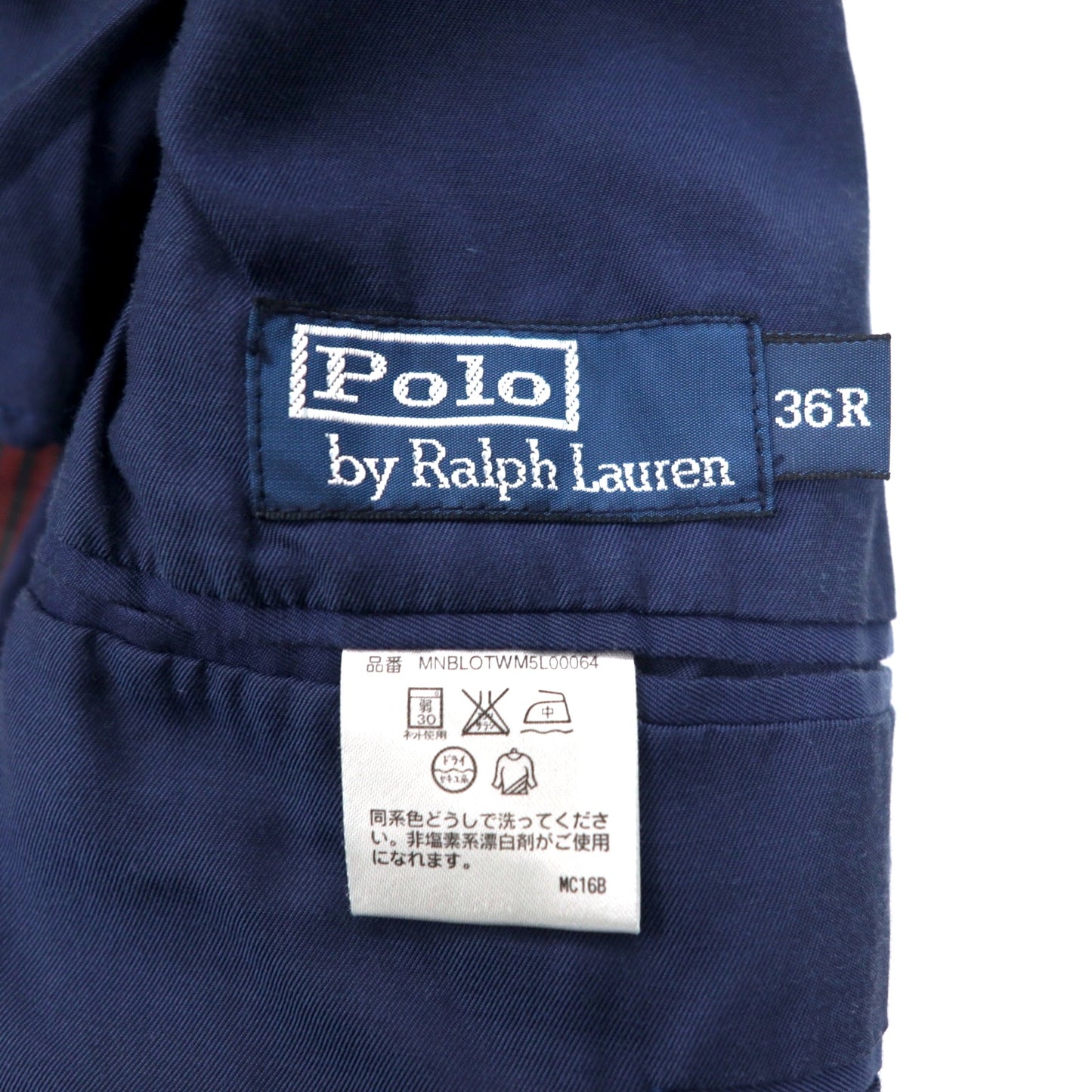 Polo by Ralph Lauren 3B テーラードジャケット 36-R マルチカラー チェック Indian Madras コットン BOHEMIAN SUMMER 未使用品