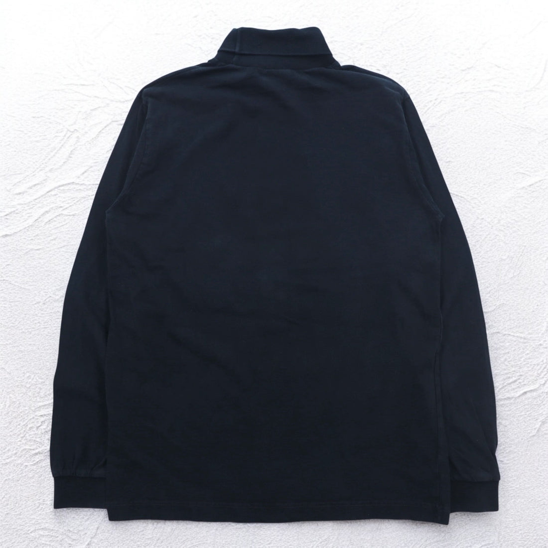 O'NEILL ヨーロッパ製 タートルネック ロングスリーブTシャツ ロンT L ブラック コットン