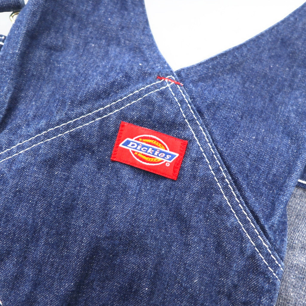 Dickies 90s USA Made Denim Painter Overalls XL Indigo Blue
